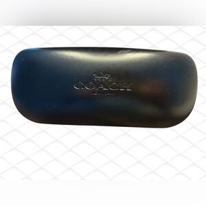 COACH Black Hardshell Eyewear Case - EUC